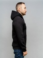 Толстовки чёрные 3-х нитка футер оптом!