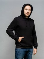 Толстовки чёрные 3-х нитка футер оптом!